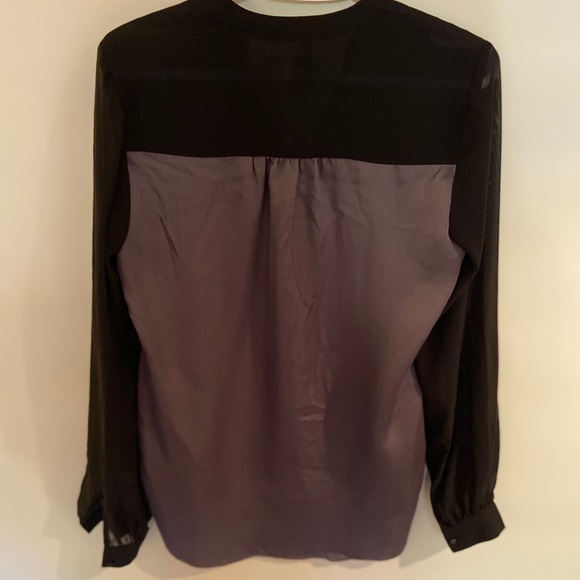 Kenneth Cole Blouse with Sheer Sleeves - Picture 6 of 6
